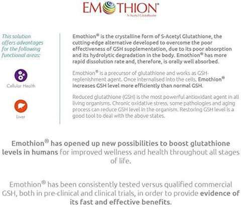 S-Acetyl Glutathione Emothion® – Advanced Antioxidant & Detox Support | RetzlerRx®