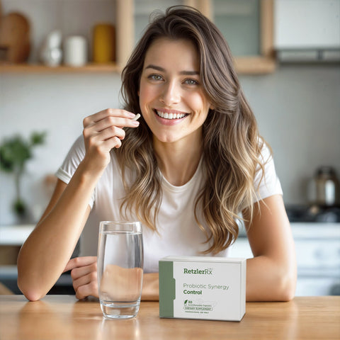 Probiotic Synergy Control – Gut Health, Immune Support & Weight Management | RetzlerRx®