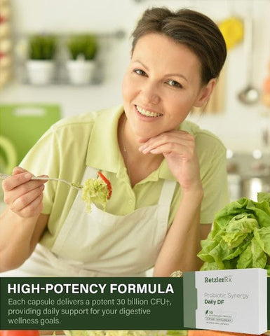 Probiotic Synergy Daily DF – Gut & Immune Health Support | RetzlerRx®