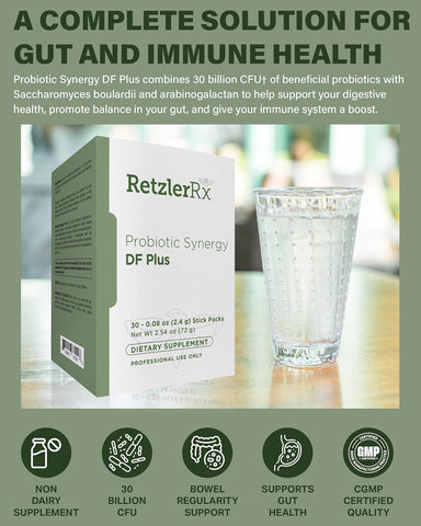 Probiotic Synergy DF Plus – Advanced Gut & Immune Support | RetzlerRx®