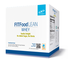 FIT Food® Lean Whey Vanilla Delight No Added Sugar, No Stevia 10 Servings