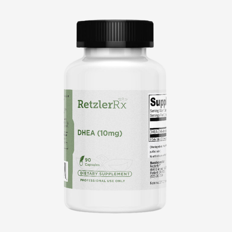 DHEA 10 mg. – Hormonal Balance, Vitality & Healthy Aging Support | RetzlerRx®