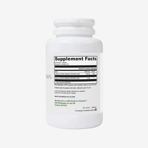 Hair, Skin & Nails Formula – Collagen & Beauty Protein Support | RetzlerRx®