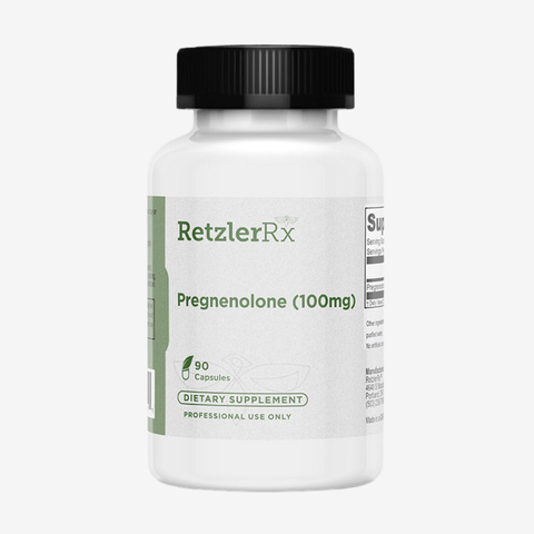 Pregnenolone 100 mg | Micronized Formula for Energy & Hormones