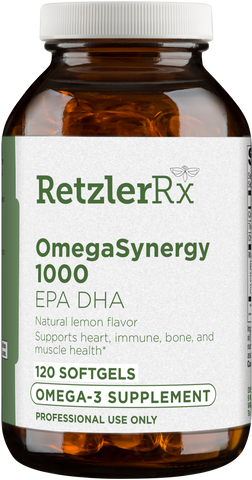 OmegaSynergy EPA-DHA 1000 – High Potency Fish Oil in Triglyceride Form | RetzlerRx®