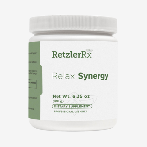 Relax Synergy – Unflavored Stress & Mood Balance Drink Mix | RetzlerRx®