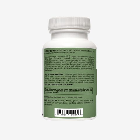 Curcumin C3 Complex – Advanced Absorption & Antioxidant Support